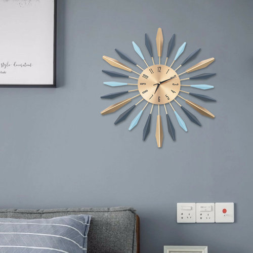 Wayfair Blue Wall Clocks You'll Love in 2023